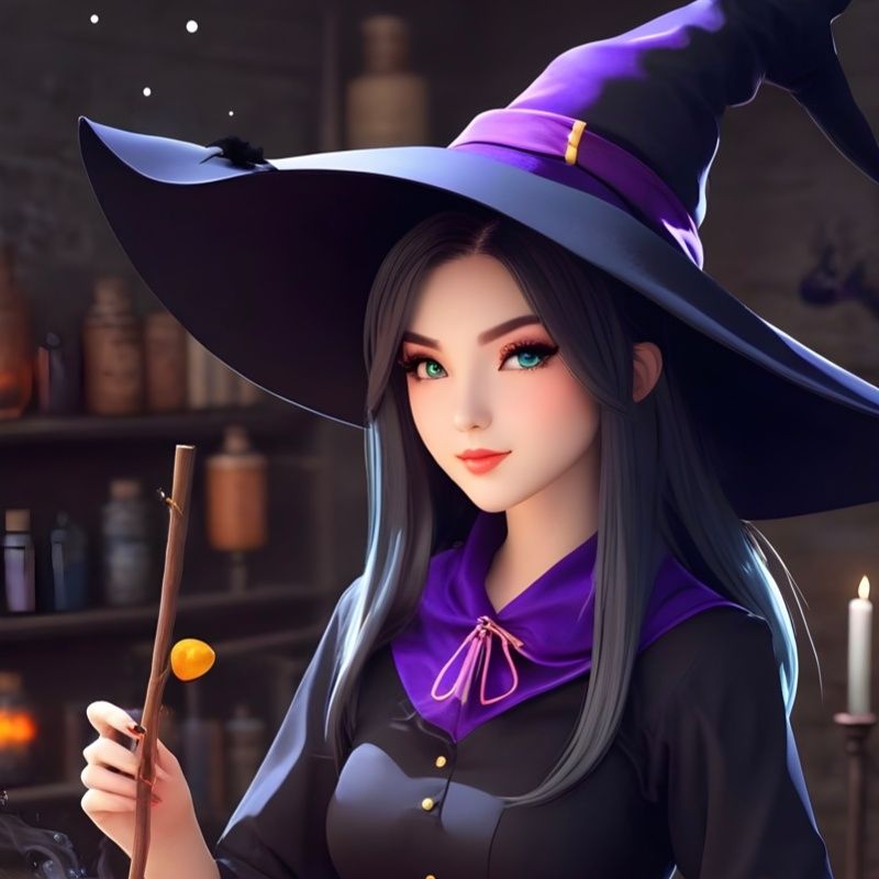 Sarah the potion shop keeper