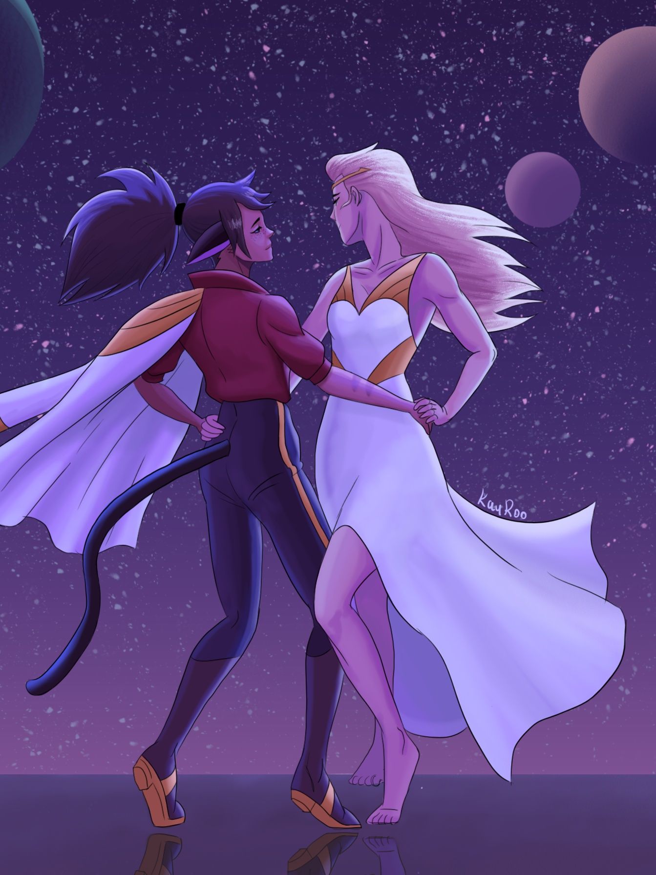 Adora and Catra profile