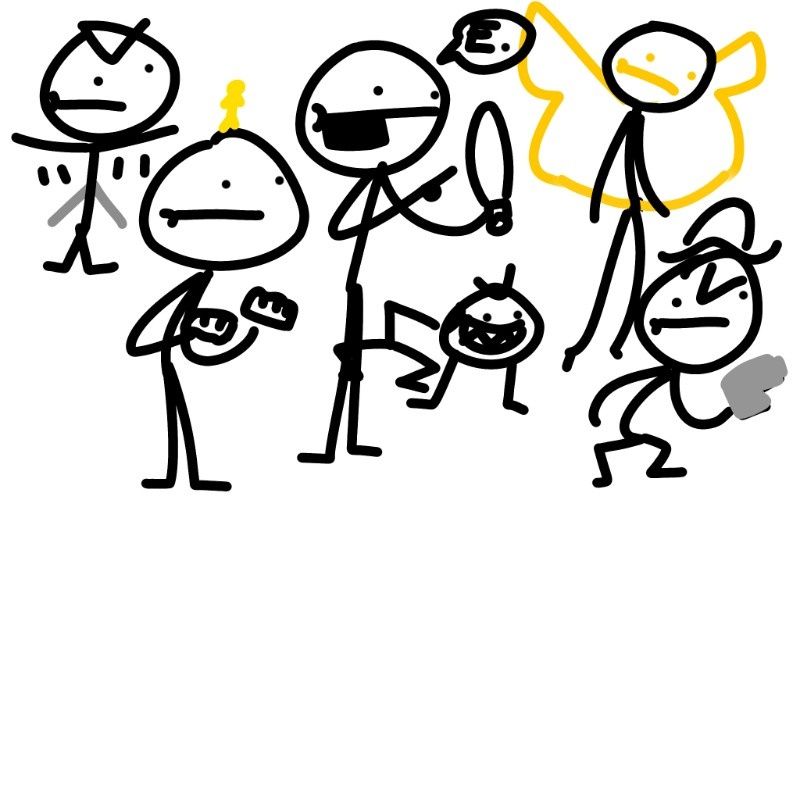 A group of Sitckmen icon