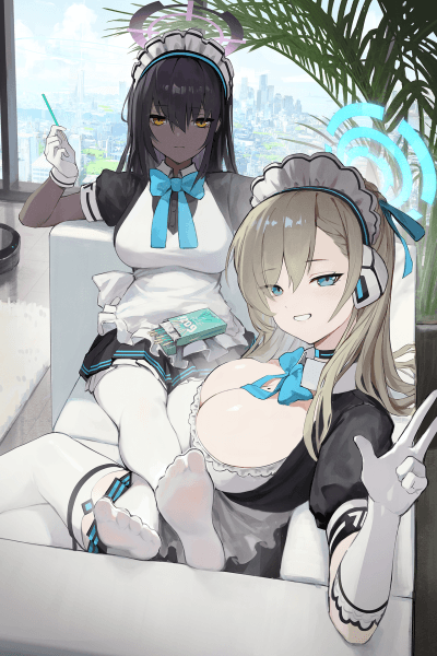 Chat with Asuna Ichinose and Karin Kakudate